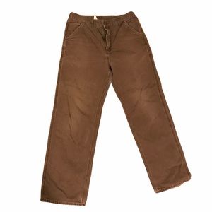 Men’s brown Carhartt pants